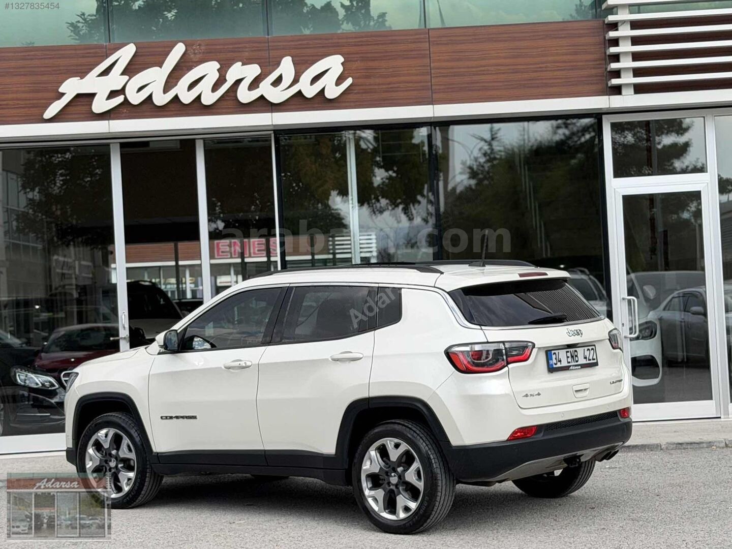 Galeriden Jeep Compass 1.4 Limited 2019 Model Konya 90.000 km Beyaz 4