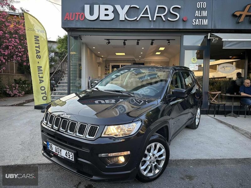Galeriden Jeep Compass 1.3 GSE Longitude 2020 Model İstanbul 139.000 km Siyah