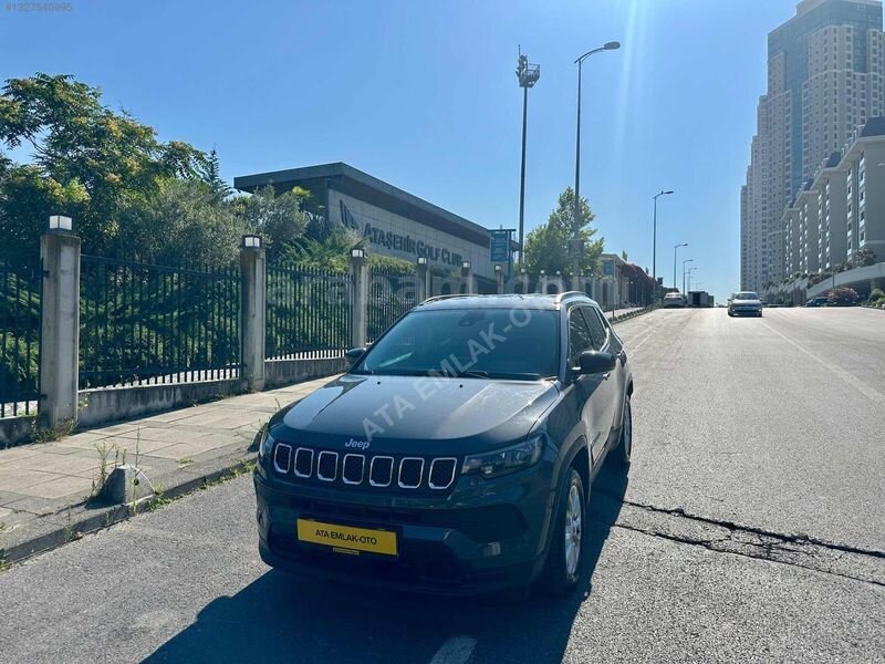 Galeriden Jeep Compass 1.3 GSE Longitude 2022 Model İstanbul 58.000 km Füme