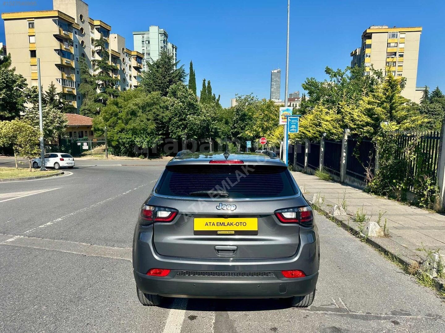 Galeriden Jeep Compass 1.3 GSE Longitude 2022 Model İstanbul 58.000 km Füme 7