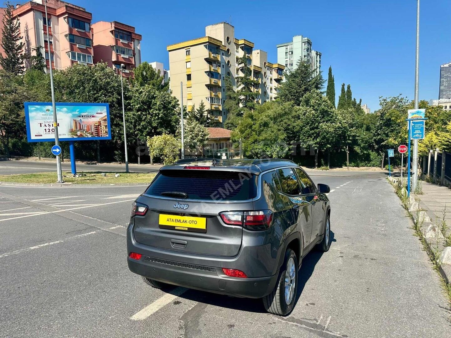 Galeriden Jeep Compass 1.3 GSE Longitude 2022 Model İstanbul 58.000 km Füme 4