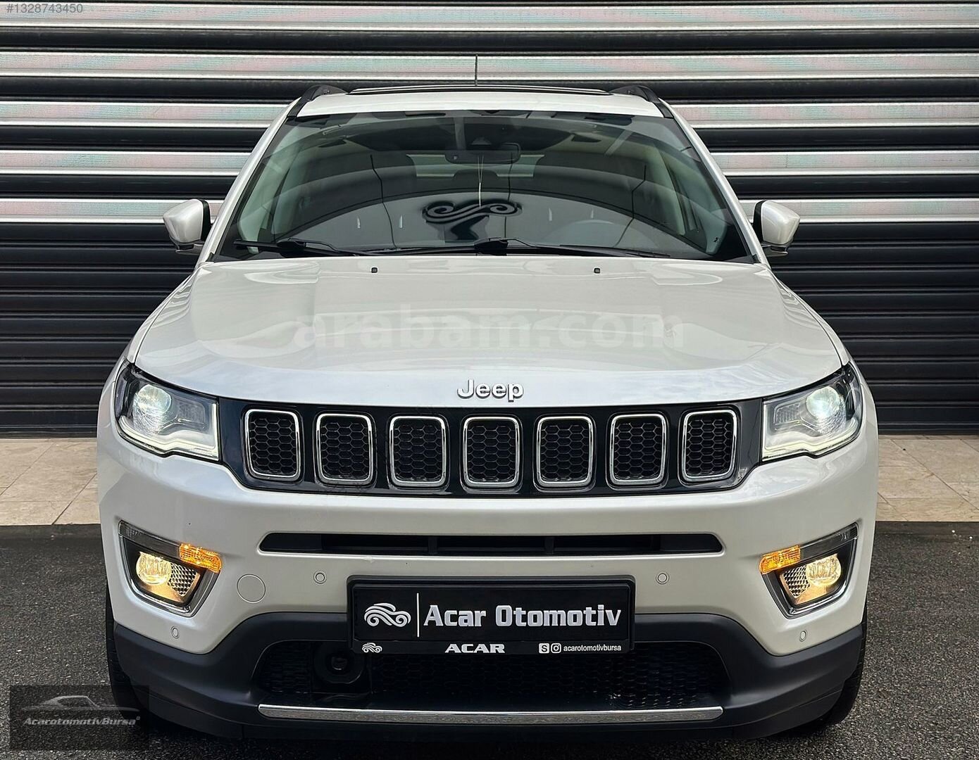Galeriden Jeep Compass 1.4 Limited 2019 Model Bursa 63.000 km Beyaz 6