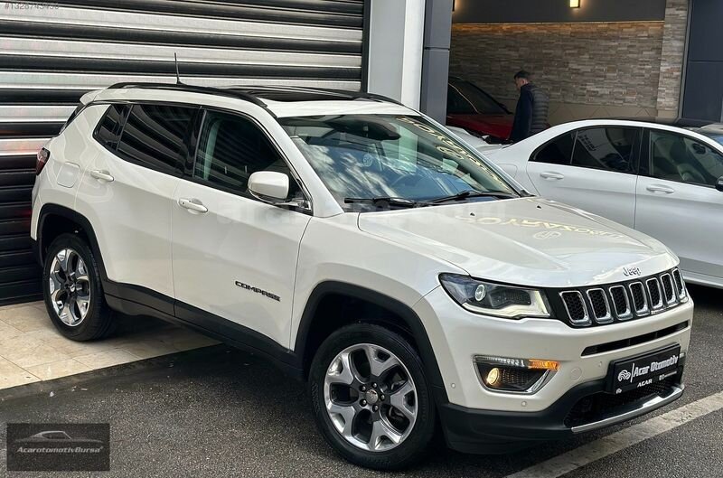 Galeriden Jeep Compass 1.4 Limited 2019 Model Bursa 63.000 km Beyaz