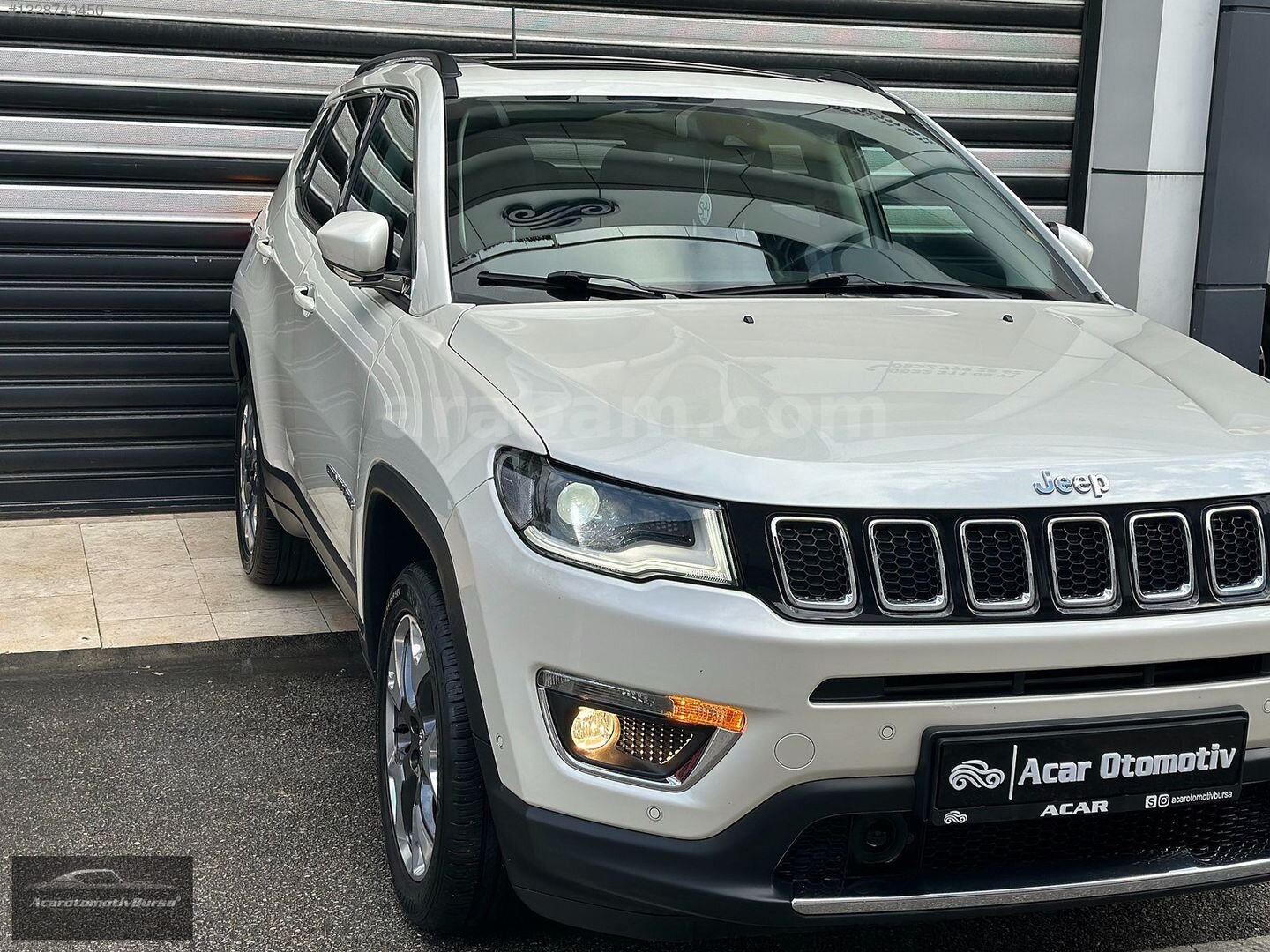 Galeriden Jeep Compass 1.4 Limited 2019 Model Bursa 63.000 km Beyaz 5