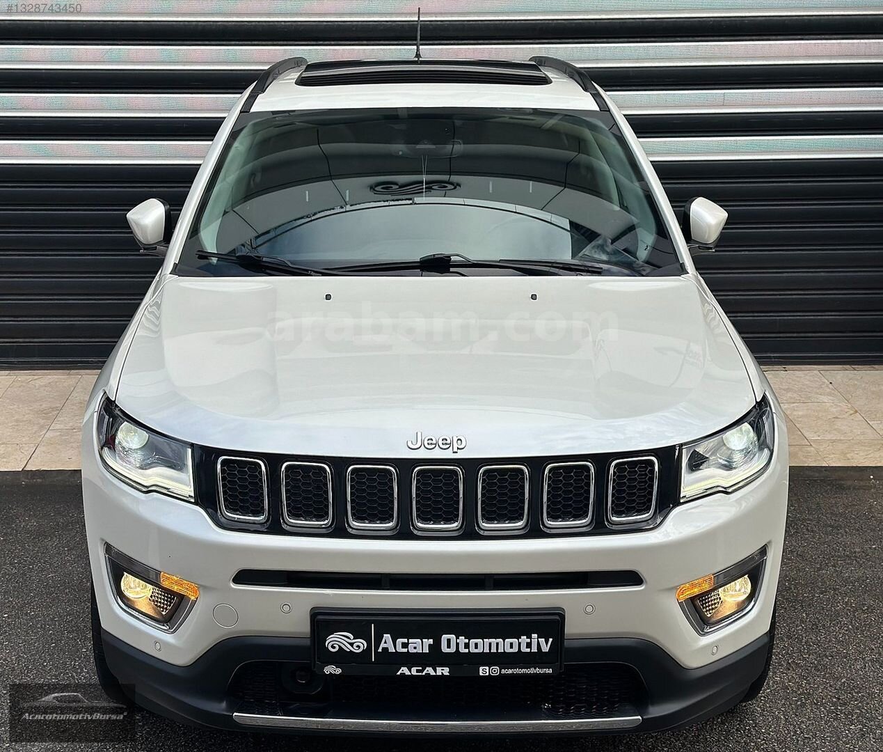 Galeriden Jeep Compass 1.4 Limited 2019 Model Bursa 63.000 km Beyaz 7