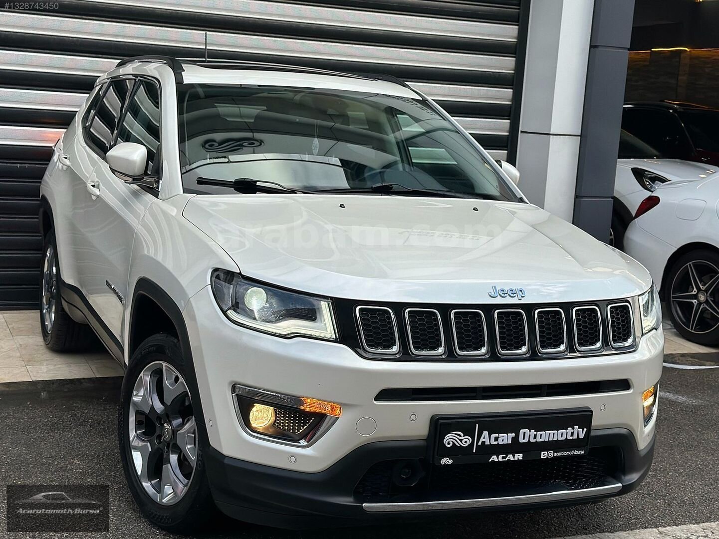 Galeriden Jeep Compass 1.4 Limited 2019 Model Bursa 63.000 km Beyaz 4