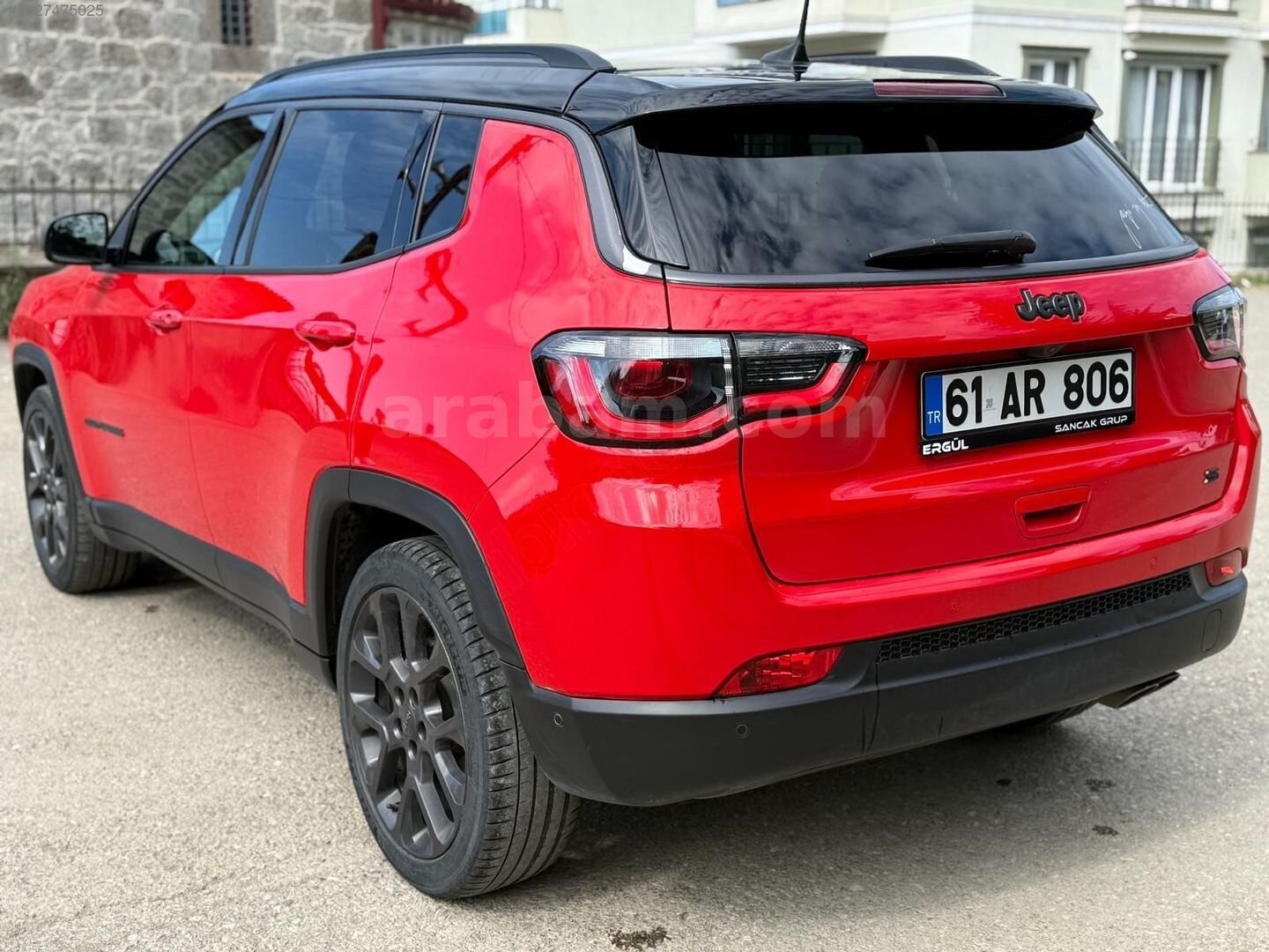 Galeriden Jeep Compass 1.3 GSE S Limited 2020 Model Trabzon 69.800 km Kırmızı 6