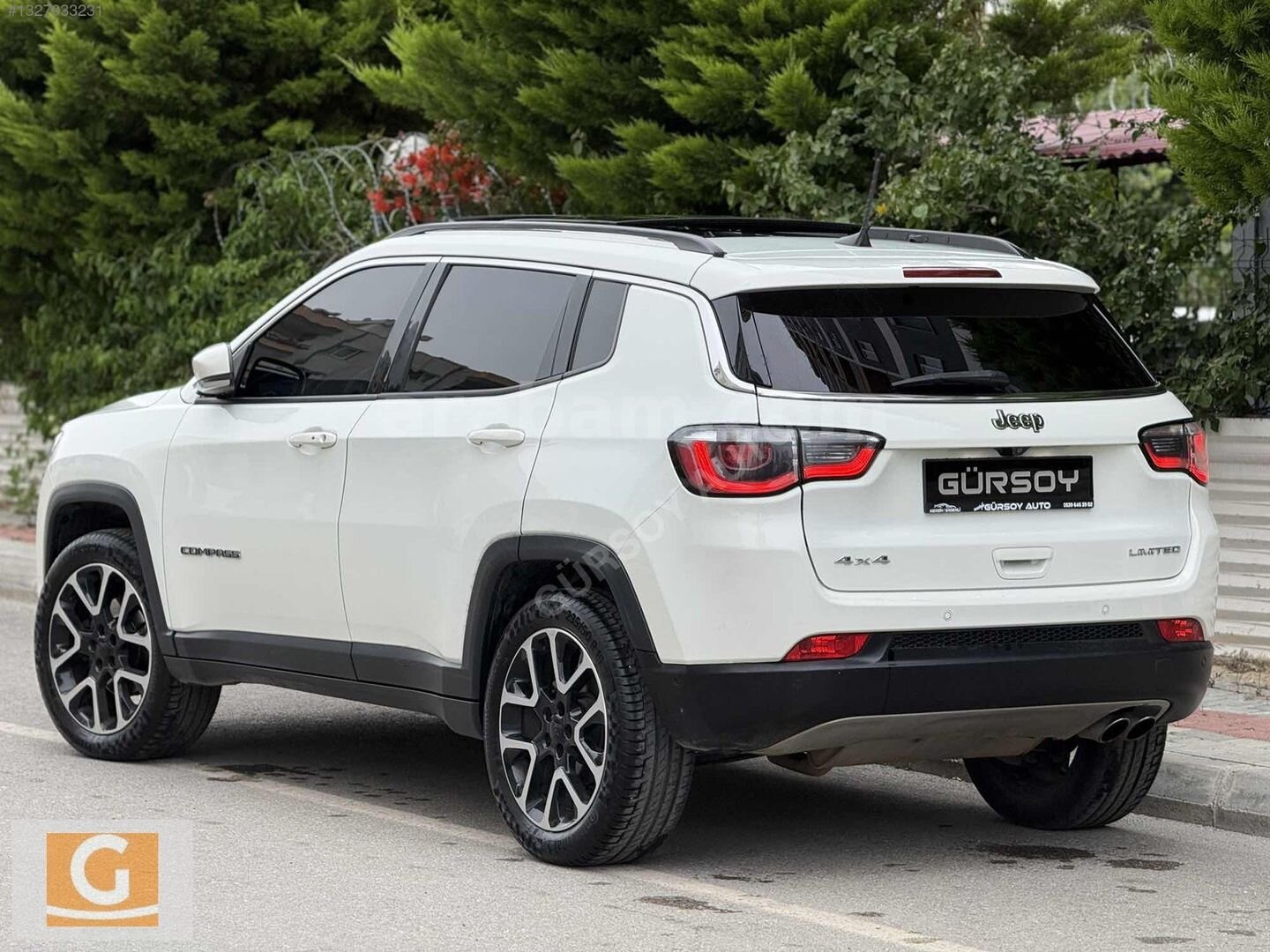 Galeriden Jeep Compass 1.4 Limited 2020 Model Mersin 79.000 km Beyaz 4