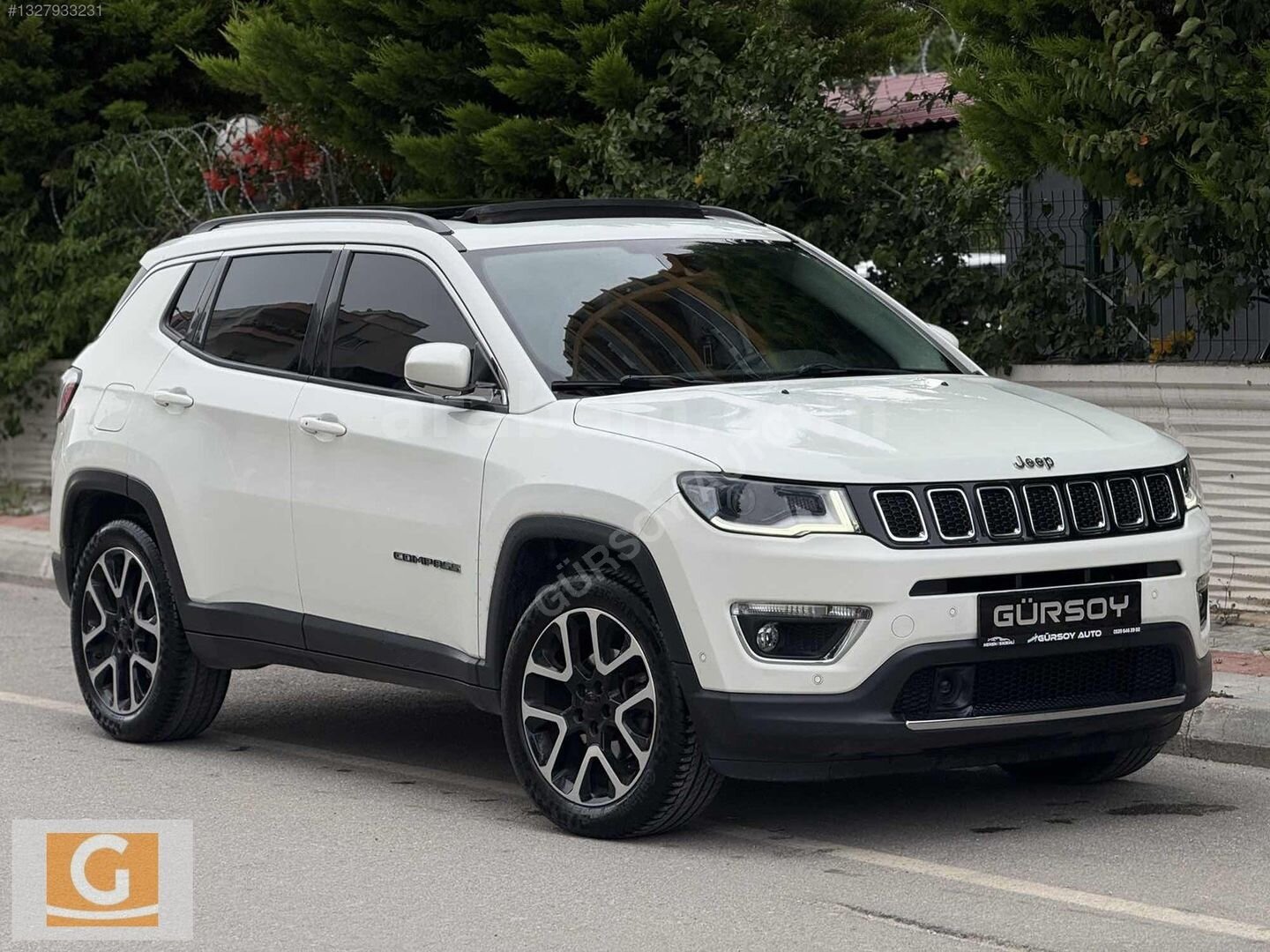 Galeriden Jeep Compass 1.4 Limited 2020 Model Mersin 79.000 km Beyaz 1