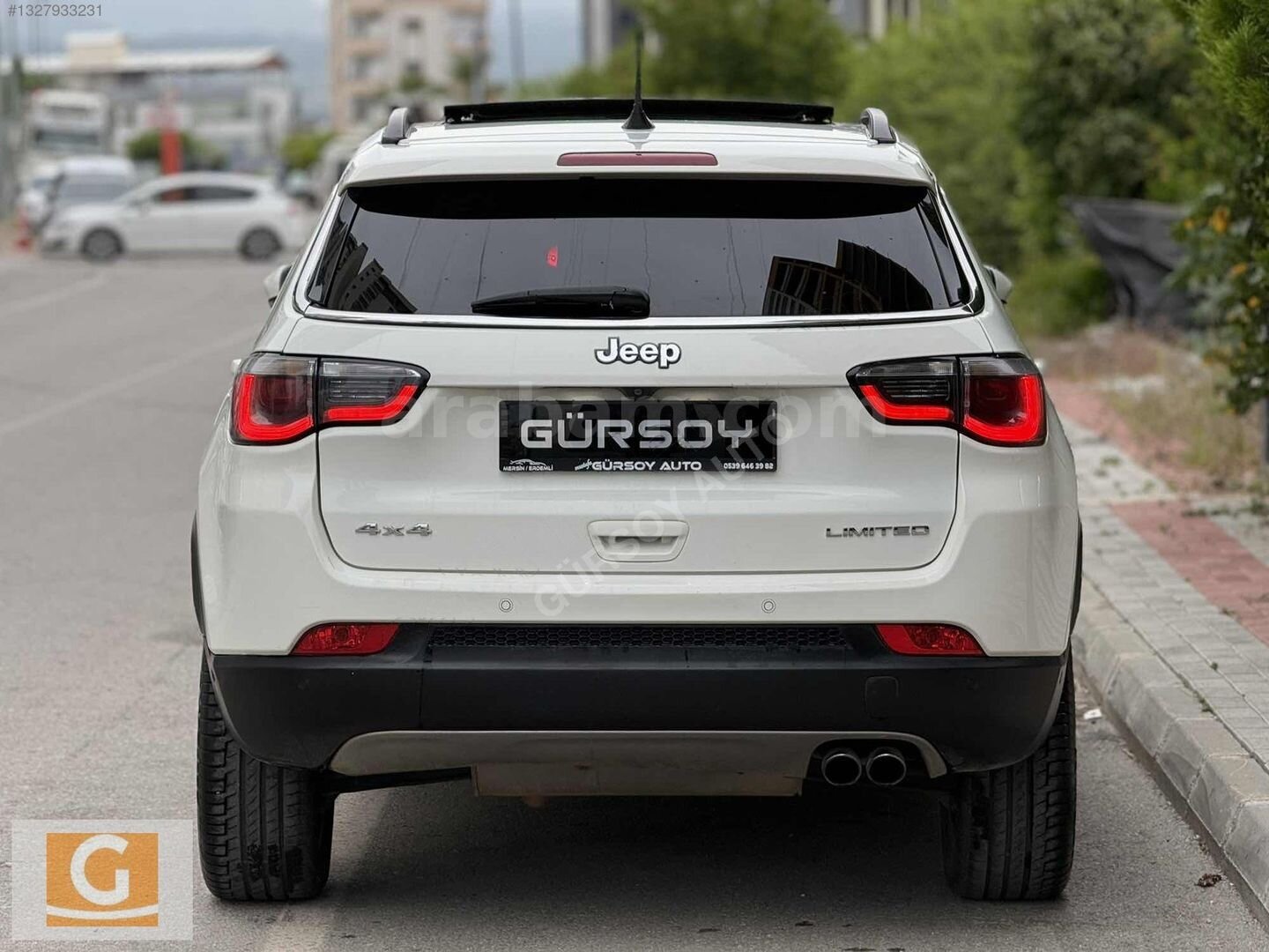 Galeriden Jeep Compass 1.4 Limited 2020 Model Mersin 79.000 km Beyaz 6