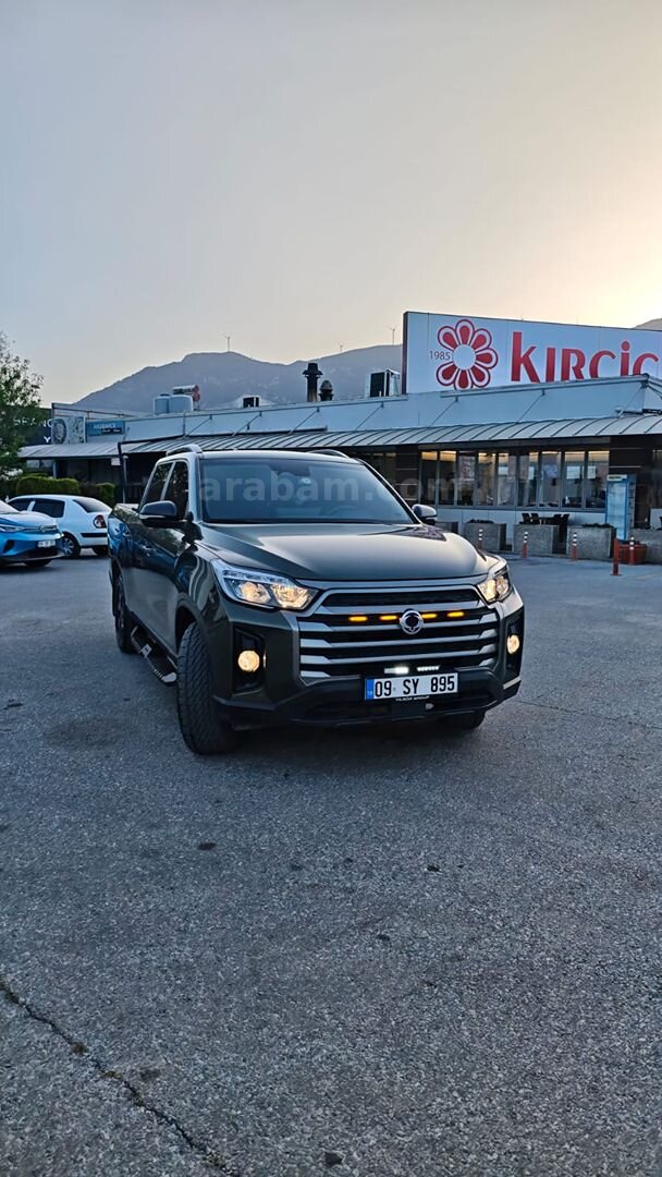 Sahibinden KGM SsangYong Musso Grand 2.2 D Platinum Plus 2024 Model Aydın 38.000 km Yeşil (metalik) 7