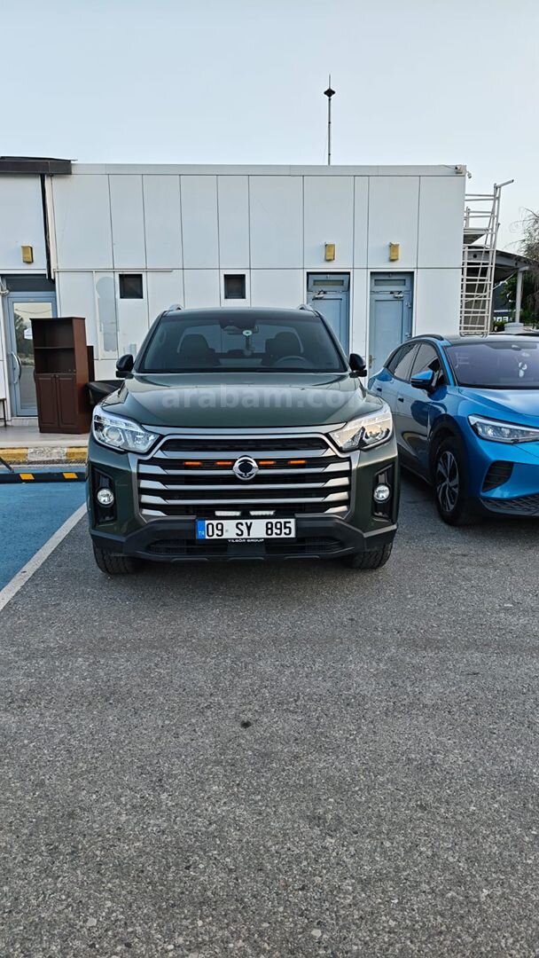Sahibinden KGM SsangYong Musso Grand 2.2 D Platinum Plus 2024 Model Aydın 38.000 km Yeşil (metalik) 4