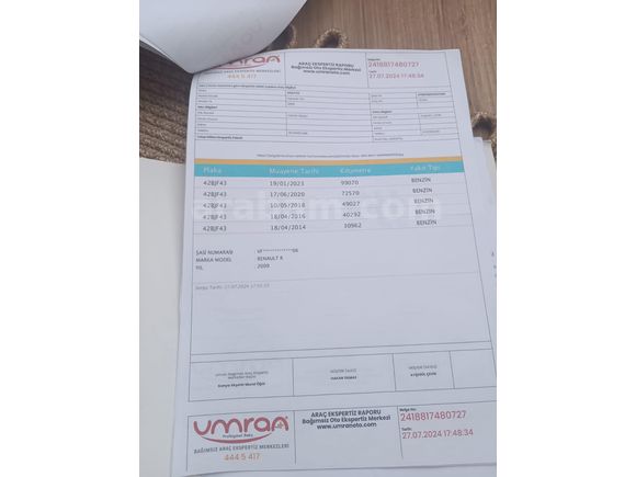 Sahibinden Renault Clio 1.2 Expression 2009 Model