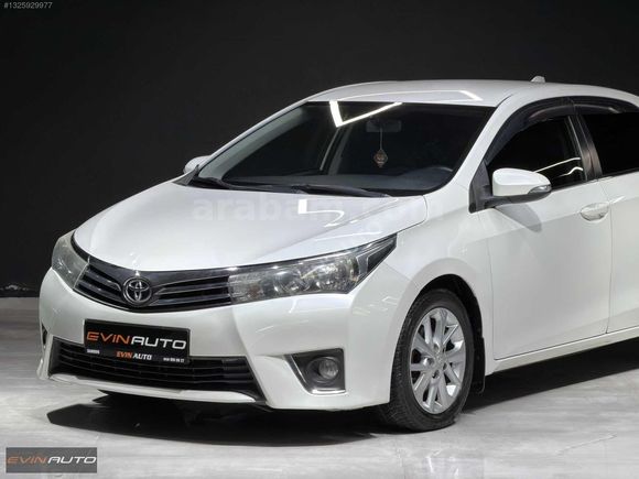 EVİN AUTO'DAN 2014 MODEL TOYOTA COROLLA 1.4 D-4D OTOMATİK TAKSİT