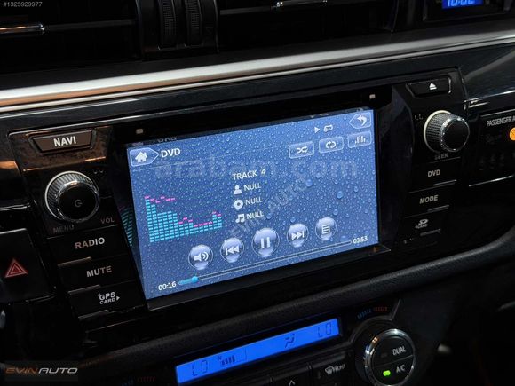 EVİN AUTO'DAN 2014 MODEL TOYOTA COROLLA 1.4 D-4D OTOMATİK TAKSİT