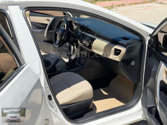 2015 MODEL ORJİNAL TOYOTA COROLLA 1.4 D-4D ADVANCE BEYAZ