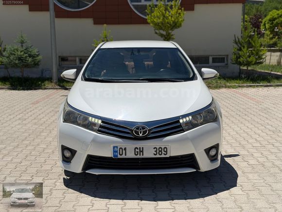 2015 MODEL ORJİNAL TOYOTA COROLLA 1.4 D-4D ADVANCE BEYAZ