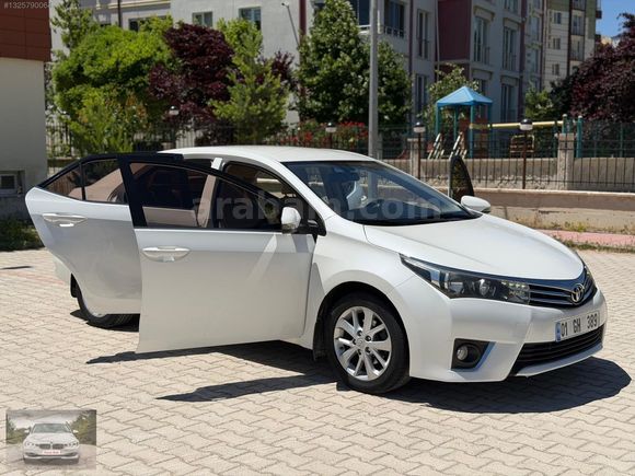 2015 MODEL ORJİNAL TOYOTA COROLLA 1.4 D-4D ADVANCE BEYAZ