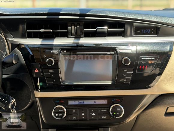 2015 MODEL ORJİNAL TOYOTA COROLLA 1.4 D-4D ADVANCE BEYAZ