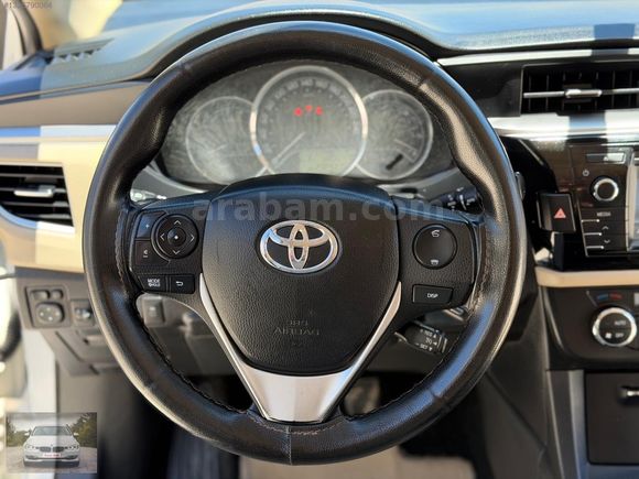 2015 MODEL ORJİNAL TOYOTA COROLLA 1.4 D-4D ADVANCE BEYAZ