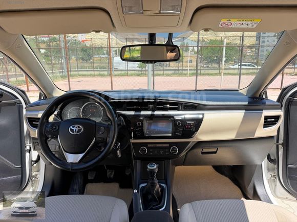 2015 MODEL ORJİNAL TOYOTA COROLLA 1.4 D-4D ADVANCE BEYAZ