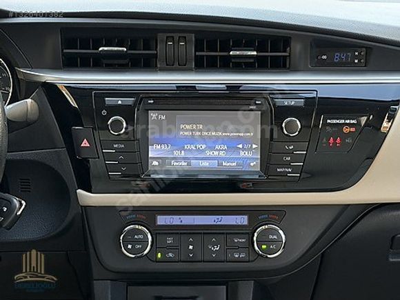 2016 ÇKŞ COROLLA ADVANCE DİZEL OTOMATİK HATASZ SADECE 109 BİN KM