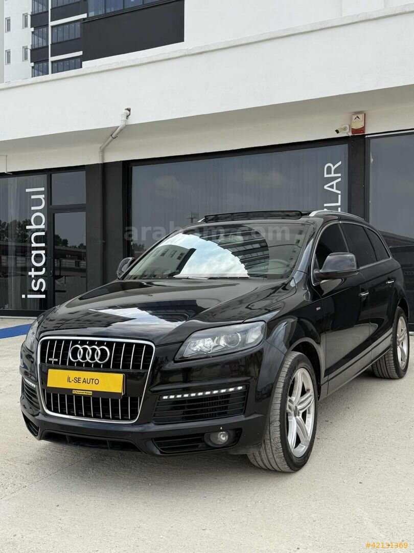Galeriden Audi Q7 3.0 TDI Quattro 2009 Model Adana 348.000 km Siyah 2