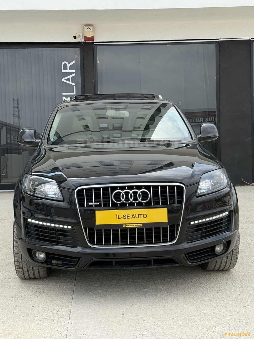 Galeriden Audi Q7 3.0 TDI Quattro 2009 Model Adana 348.000 km Siyah 3
