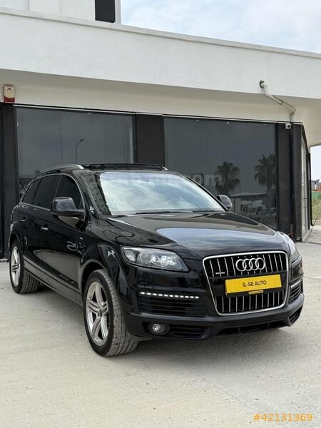 Galeriden Audi Q7 3.0 TDI Quattro 2009 Model Adana 348.000 km Siyah