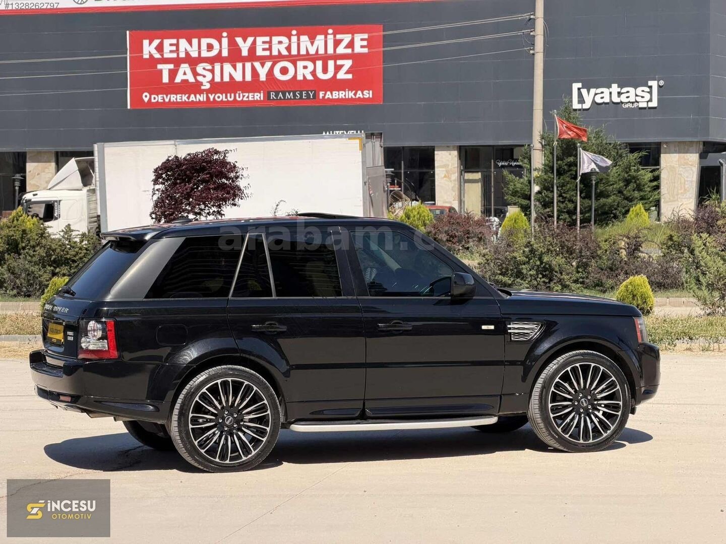 Galeriden Land Rover Range Sport 3.0 SDV6 Autobiography 2012 Model Kastamonu 239.000 km Siyah 4