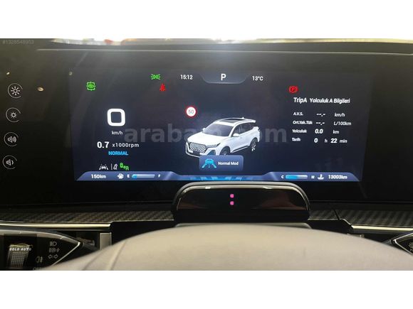 BOYASIZ 14 BİN'DE 2025 CHERY 7 PROMAX ISITMA SONY E BGJ CM TVN