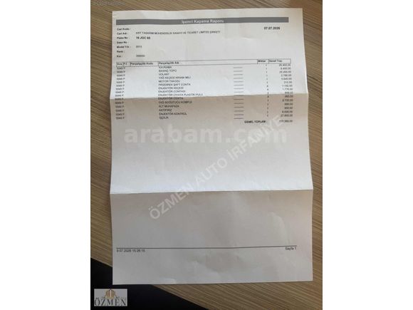 Fırsat Aracı/Bakımlı/Kredi Kart vs