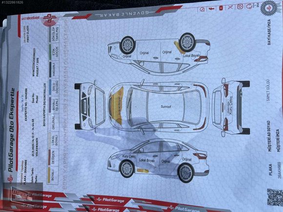 2015 MODEL DEĞIŞENSIZ CAM TAVAN BAKIMLI FULL PASSAT
