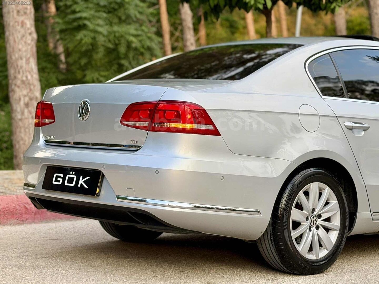 Galeriden Volkswagen Passat 1.6 TDi BlueMotion Comfortline 2011 Model Osmaniye 191.000 km Gri 7