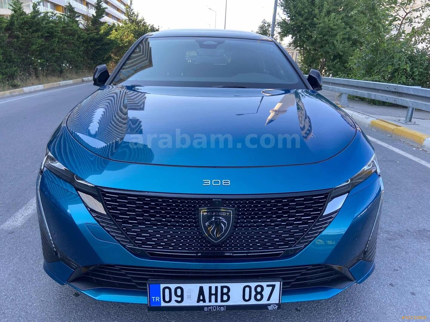 Galeriden Peugeot e-308 GT 2025 Model İstanbul 27.000 km Lacivert 2
