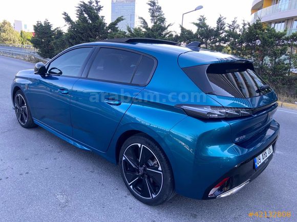 ERTÜKEL | 2025 PEUGEOT E 308 HATASIZ GT 156 HP CAM TAVAN