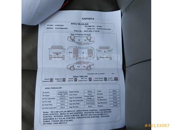 KORKMAZLAR OTOMOTİVDEN 2009 MODEL PASSAT