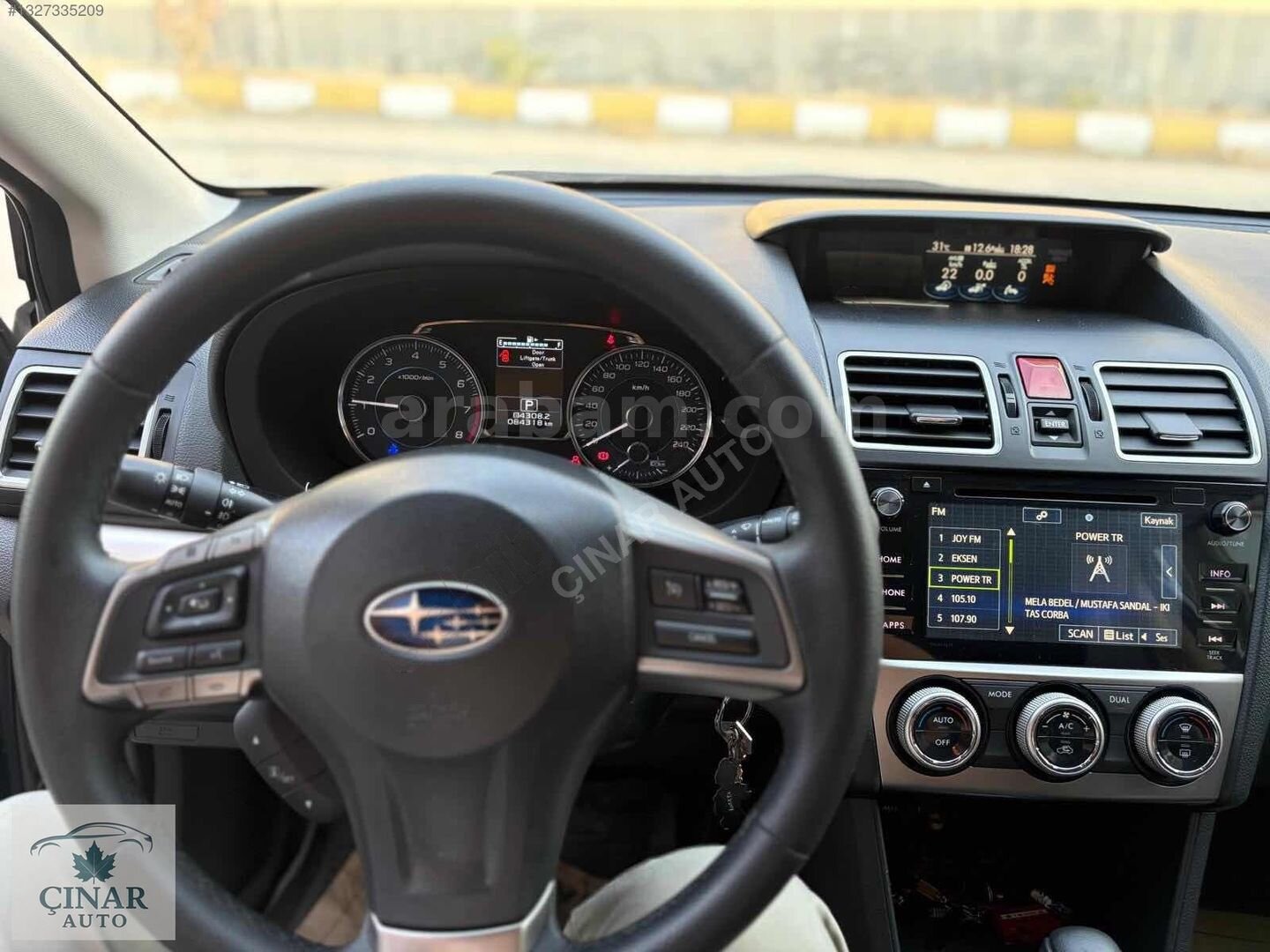 ÇINAR AUTO'DAN 2015 MODEL SUBARU XV HATASIZ ÇOK TEMİZ BAKIMLI 7