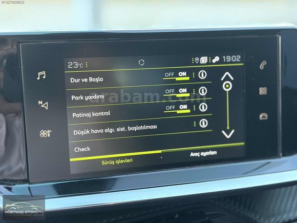 2020 PEUGEOT 2008 1.2 PURETECH ALLURE DYNAMİC 48.000 KM BOYASIZ