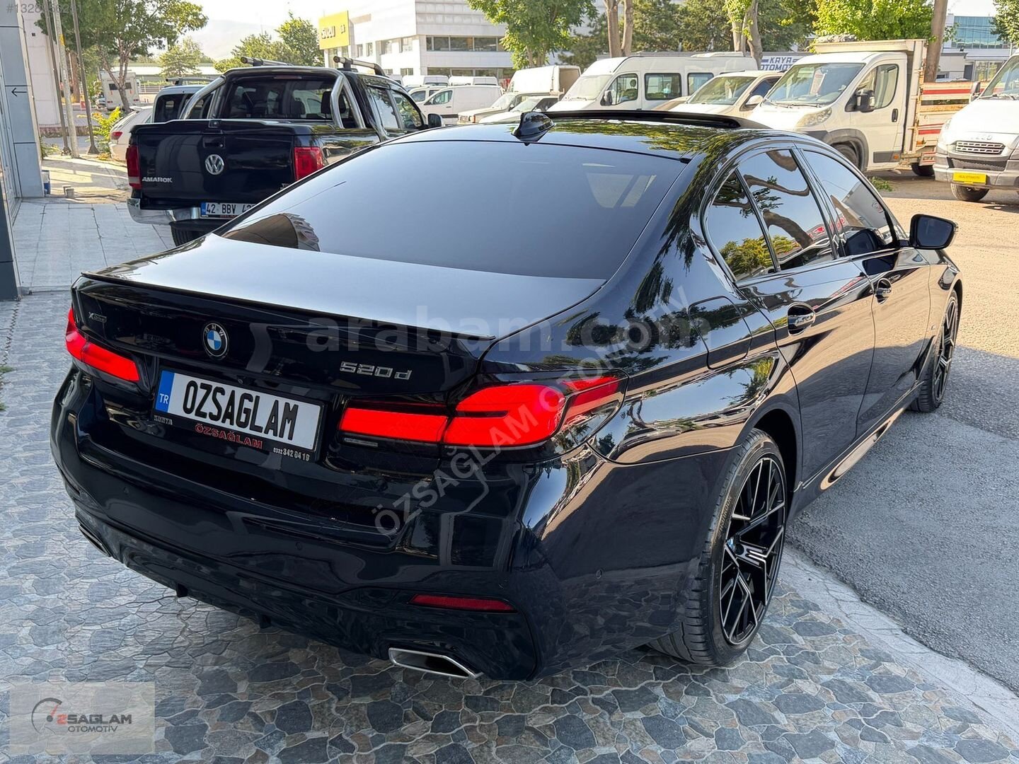 Galeriden BMW 5 Serisi 520d xDrive Special Edition M Sport 2021 Model Konya 217.000 km Siyah 6