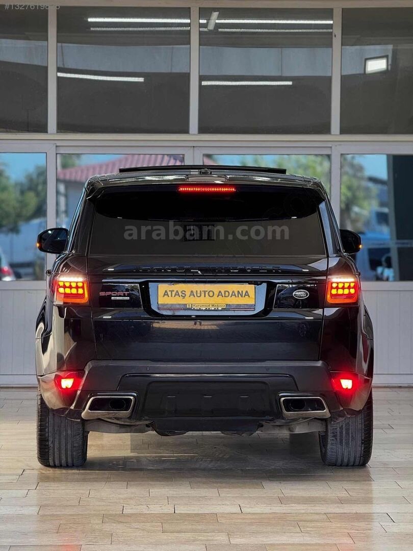 Galeriden Land Rover Range Sport 3.0 Dynamic HSE 2015 Model Adana 169.000 km Siyah 6