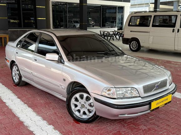 ÇELİK'DEN 2000 VOLVO S40 1.6 LPG-KLİMA-ABS-4 CAM OTO-FULL-EMSLSZ