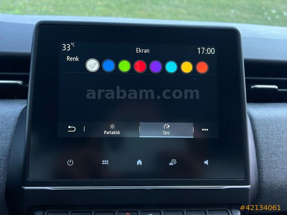 OTOVES RENAULT CLİO /HAYALET/GERİGÖRÜŞ/CARPLAY/ÇELİK JANT OTOVES