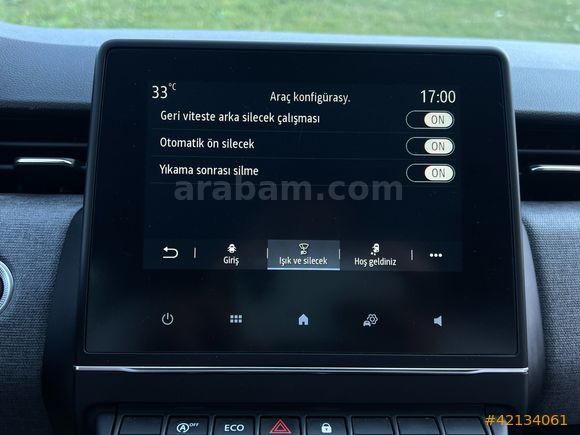 OTOVES RENAULT CLİO /HAYALET/GERİGÖRÜŞ/CARPLAY/ÇELİK JANT OTOVES