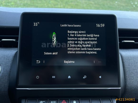 OTOVES RENAULT CLİO /HAYALET/GERİGÖRÜŞ/CARPLAY/ÇELİK JANT OTOVES