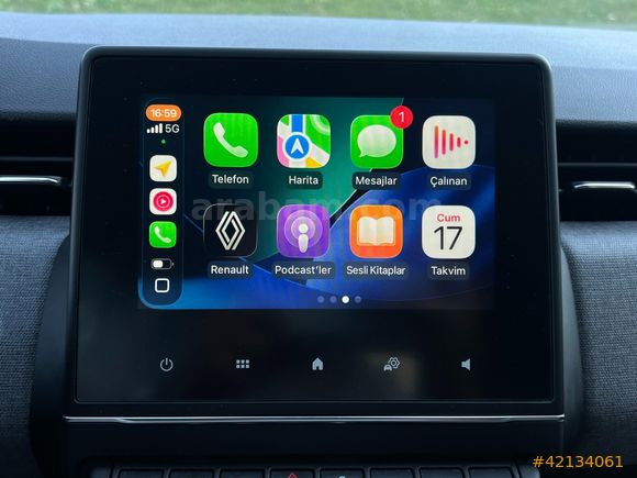 OTOVES RENAULT CLİO /HAYALET/GERİGÖRÜŞ/CARPLAY/ÇELİK JANT OTOVES