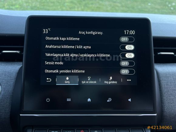 OTOVES RENAULT CLİO /HAYALET/GERİGÖRÜŞ/CARPLAY/ÇELİK JANT OTOVES