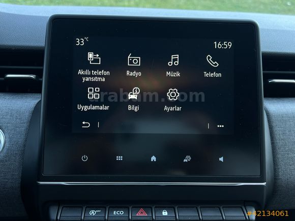 OTOVES RENAULT CLİO /HAYALET/GERİGÖRÜŞ/CARPLAY/ÇELİK JANT OTOVES