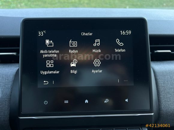 OTOVES RENAULT CLİO /HAYALET/GERİGÖRÜŞ/CARPLAY/ÇELİK JANT OTOVES