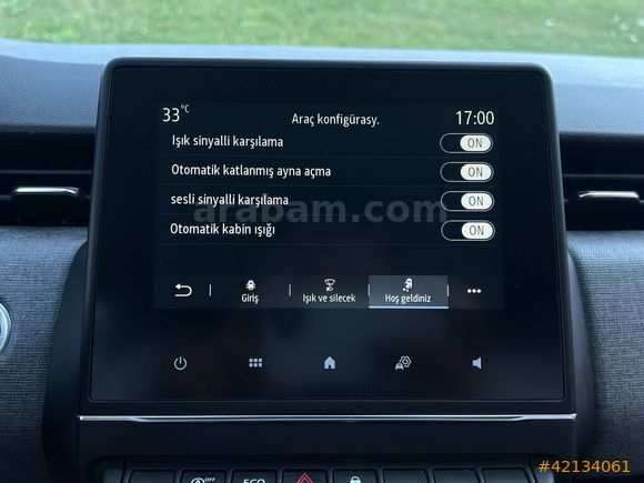 OTOVES RENAULT CLİO /HAYALET/GERİGÖRÜŞ/CARPLAY/ÇELİK JANT OTOVES